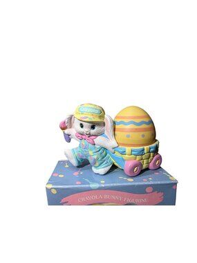 1990 Crayola Bunny Figurine By Binney and Smith